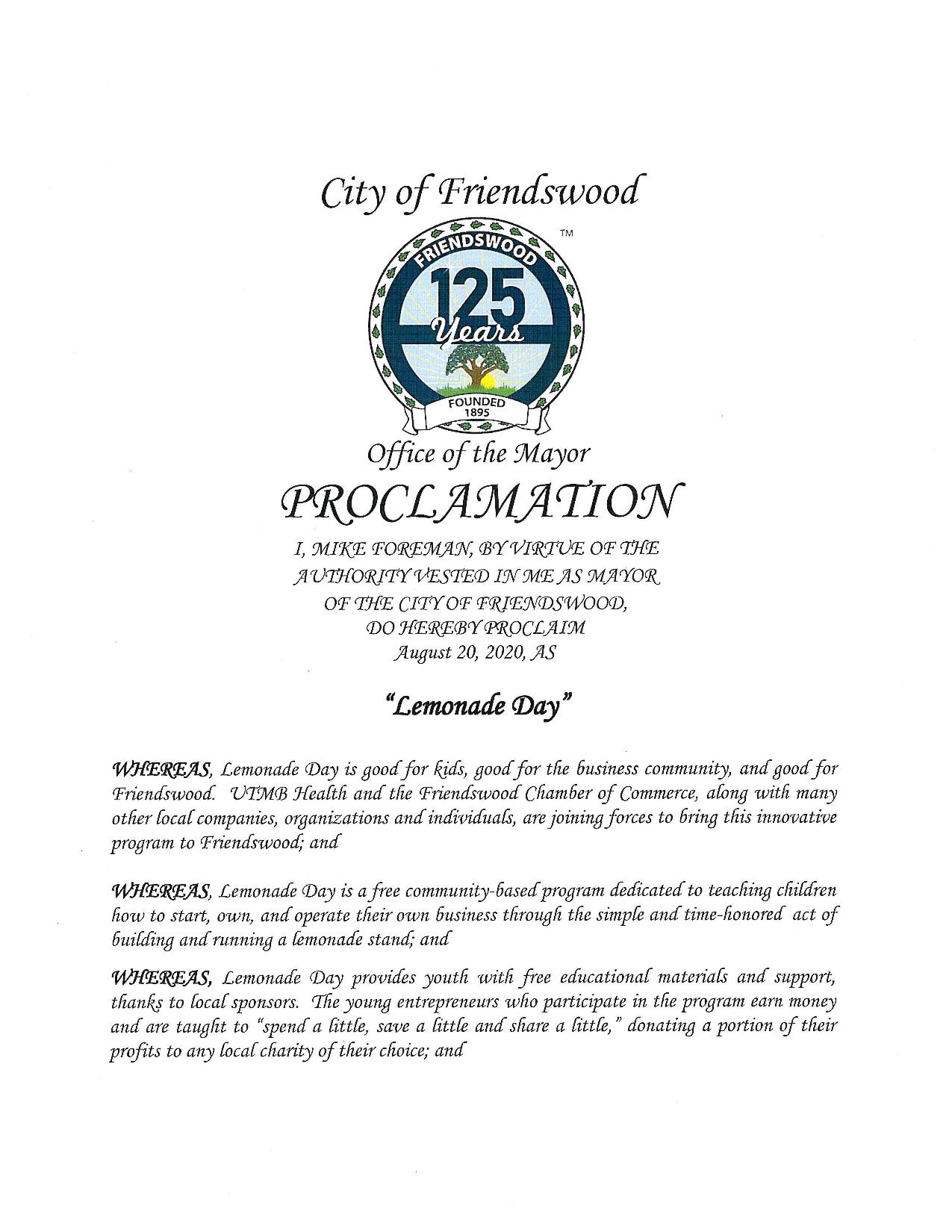mayor proclamation pg1