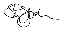 Steven Gordon Signature