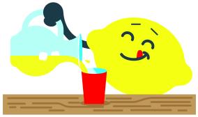 Lemmy Pouring Lemonade