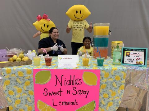 Niahla's Sweet N Sassy Lemonade at 2021 Best Tasting!