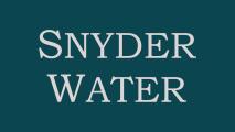 Snyder Water