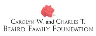 The Carolyn W. and Charles T. Beaird Family Foundation Logo